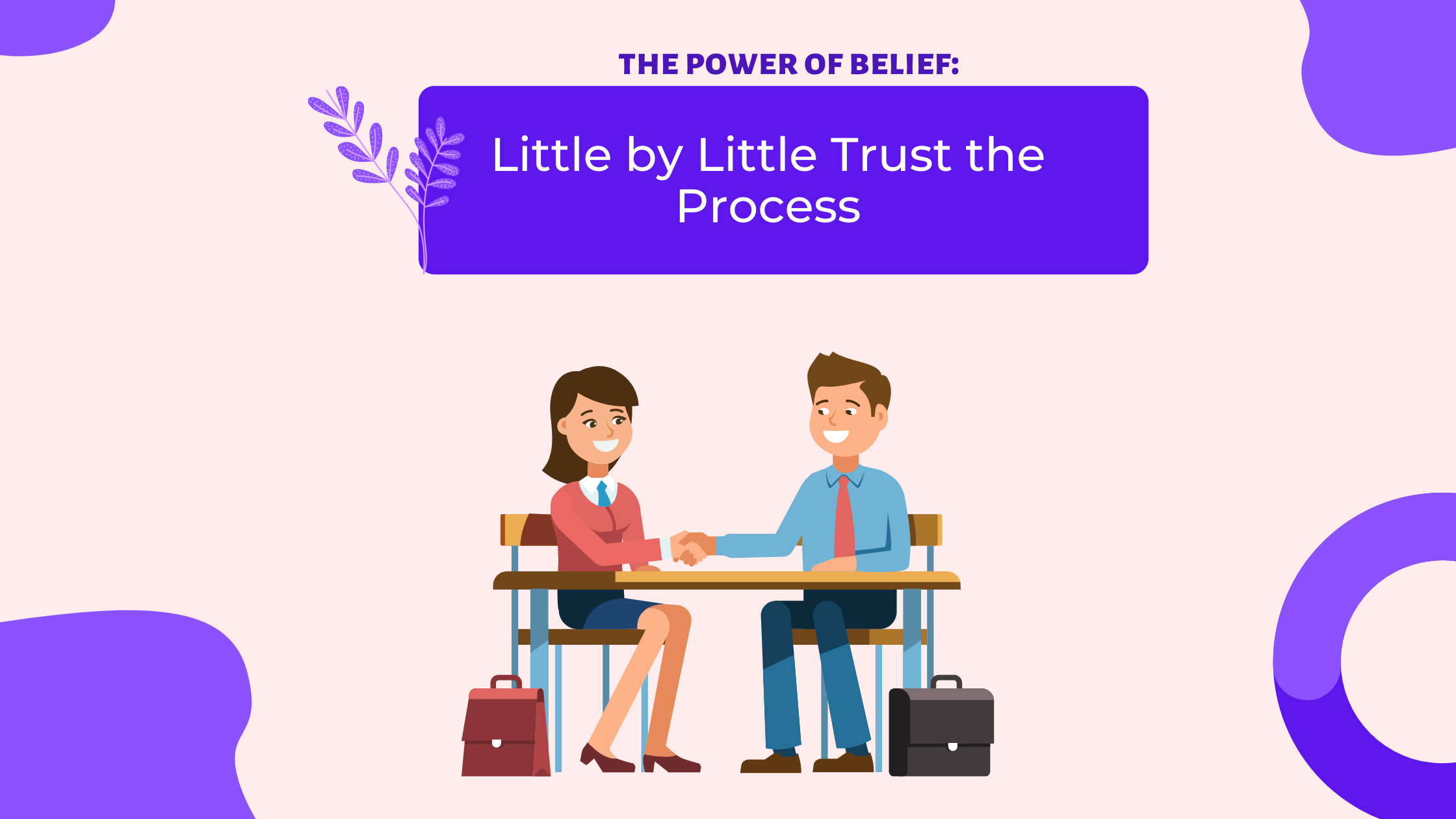 The Power Of Belief Little By Little Trust The Progress